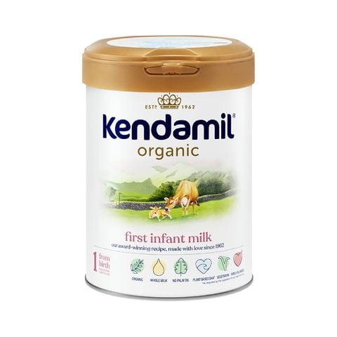 Sản phẩm dinh dưỡng công thức Hữu cơ Kendamil Organic 800g Số 1