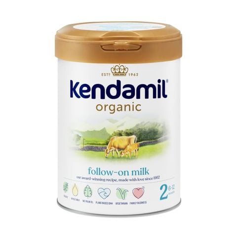 Sản phẩm dinh dưỡng công thức hữu cơ Kendamil Organic 800g Số 2