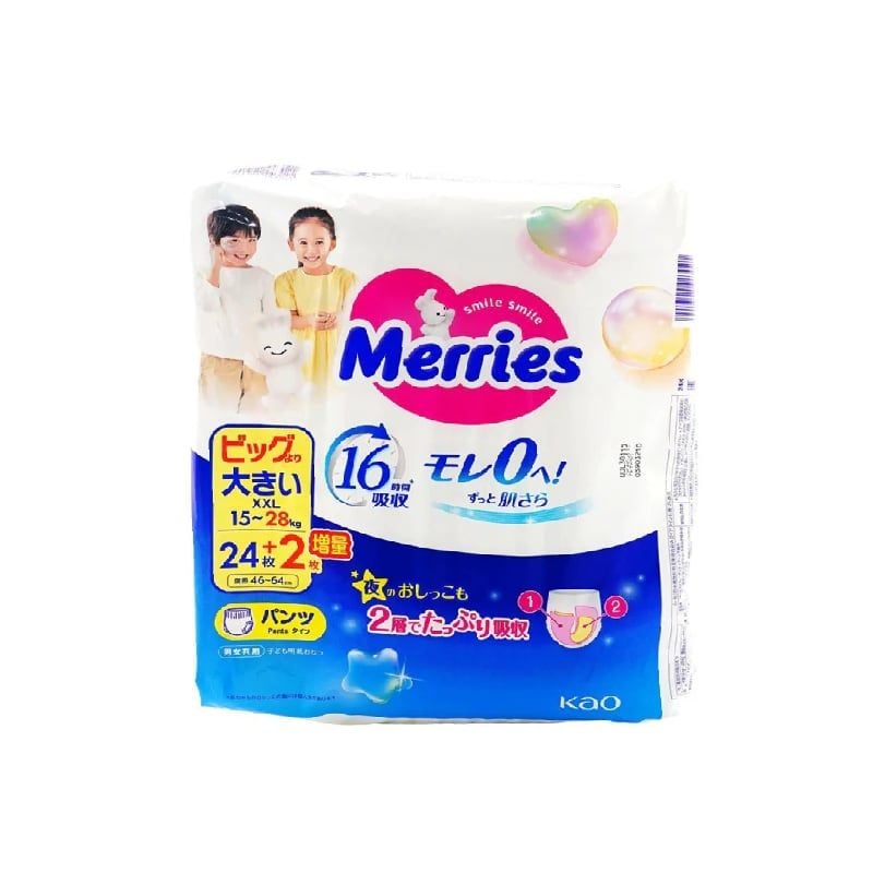 TÃ QUẦN MERRIES (CM) XXL26 (24+2)