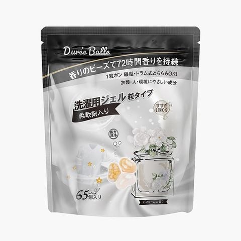 Túi 65 viên giặt xả Duree Balle hương nước hoa Coco