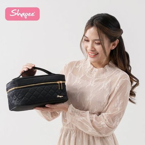 Túi bỉm sữa Shapee giữ nhiệt xách tay - Black