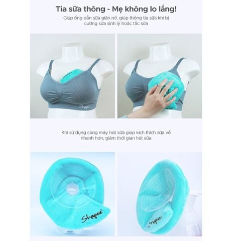 Túi chườm ngực nóng lạnh cho mẹ sau sinh Shapee (set 2 cái)