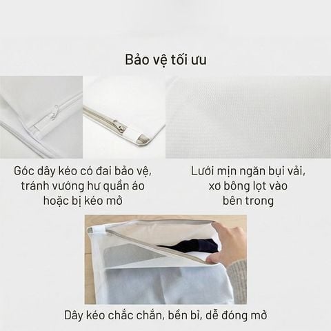 Túi lưới giặt đồ 50x35cm 265