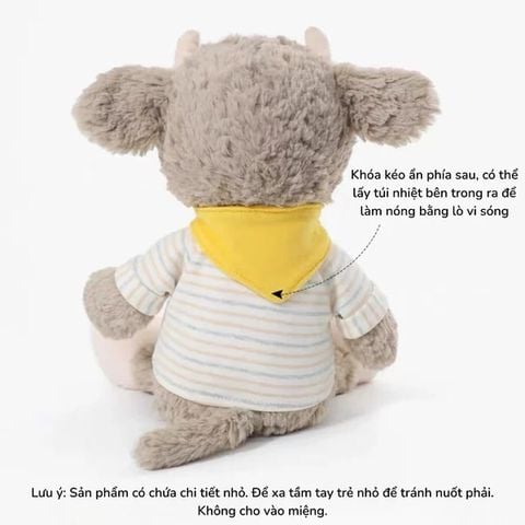 Thú bông Recur Little Cow the Poppy