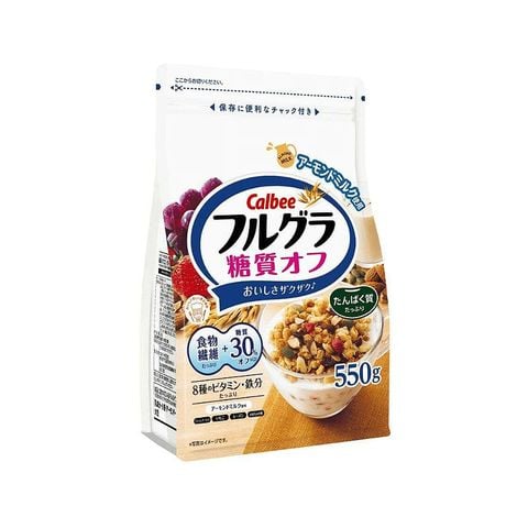 Thực phẩm bổ sung Ngũ cốc Calbee trắng 550g