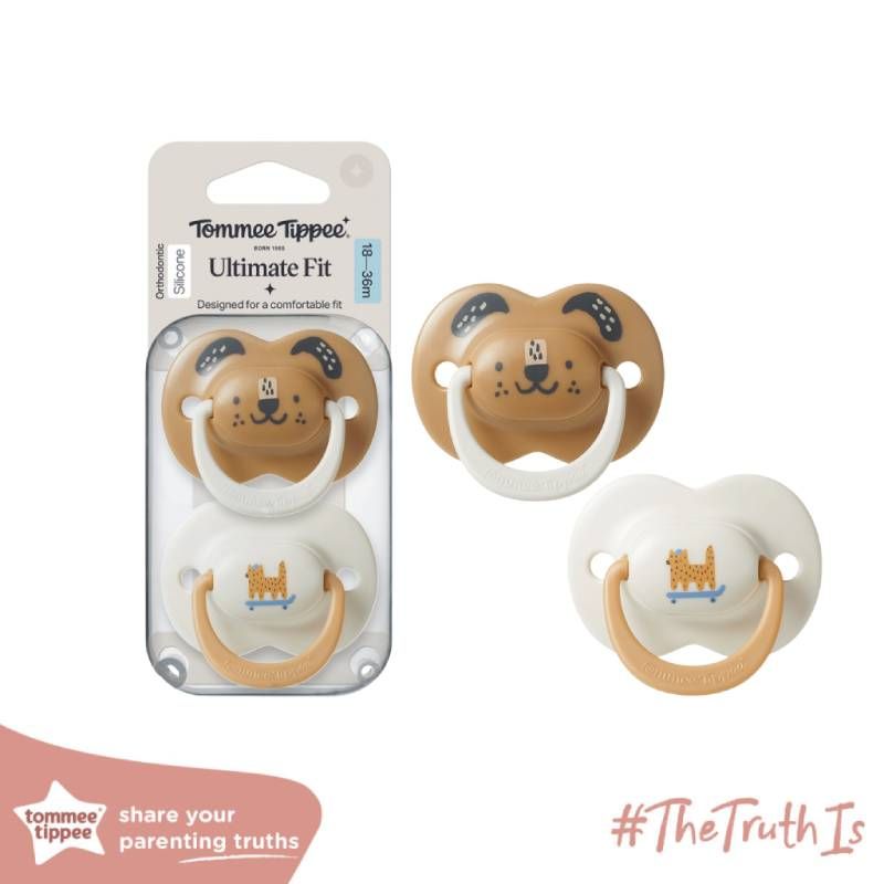 TY NGẬM VUI NHỘN CHO BÉ TOMMEE TIPPEE 18-36 THÁNG (VỈ ĐÔI)-433657