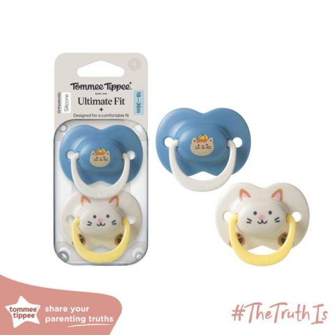 Ty ngậm vui nhộn cho bé Tommee Tippee 18-36 tháng (Vỉ đôi)-433657
