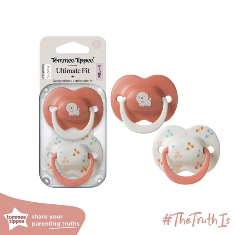 TY NGẬM VUI NHỘN CHO BÉ TOMMEE TIPPEE 6-18 THÁNG (VỈ ĐÔI)-433651