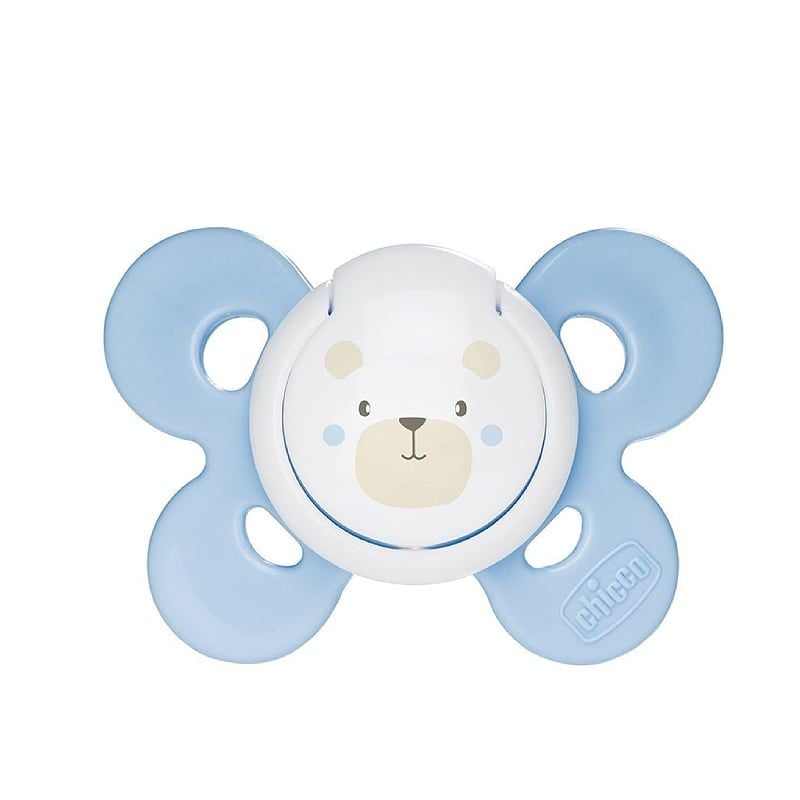 TY NGẬM CHICCO SIL PHYSIO COMFORT KÈM HỘP 0M+