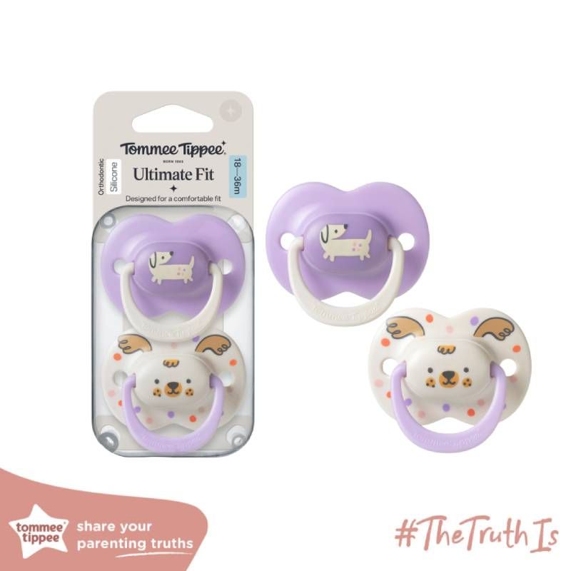 TY NGẬM VUI NHỘN CHO BÉ TOMMEE TIPPEE 18-36 THÁNG (VỈ ĐÔI)-433652