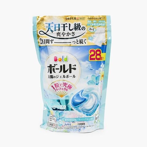 Viên giặt 4D màu xanh P&G 28 viên/túi