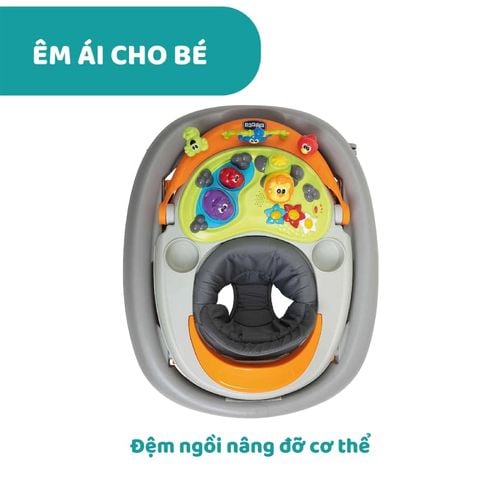Xe tập đi Chicco Walky Talky màu ghi