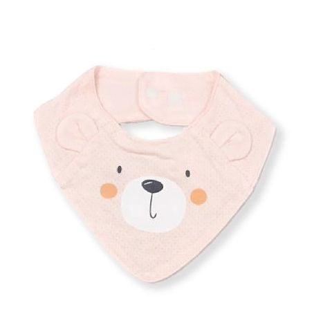 Yếm bấm cúc Lullaby NH620C - Cam be