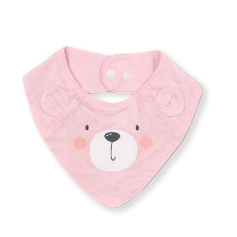 Yếm bấm cúc Lullaby NH620C - Hồng Nhạt