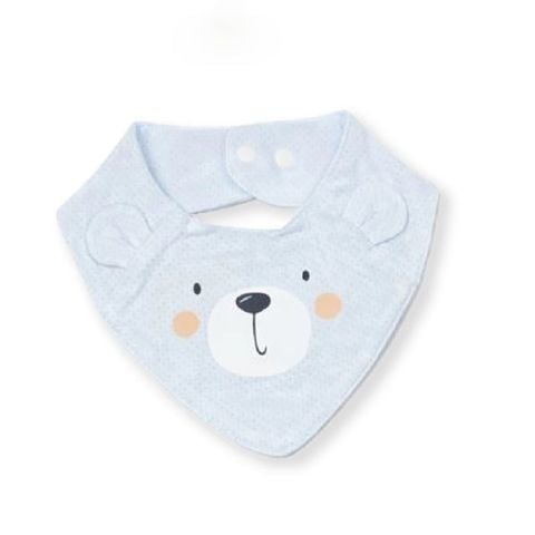 Yếm bấm cúc Lullaby NH620C - Xanh nhạt