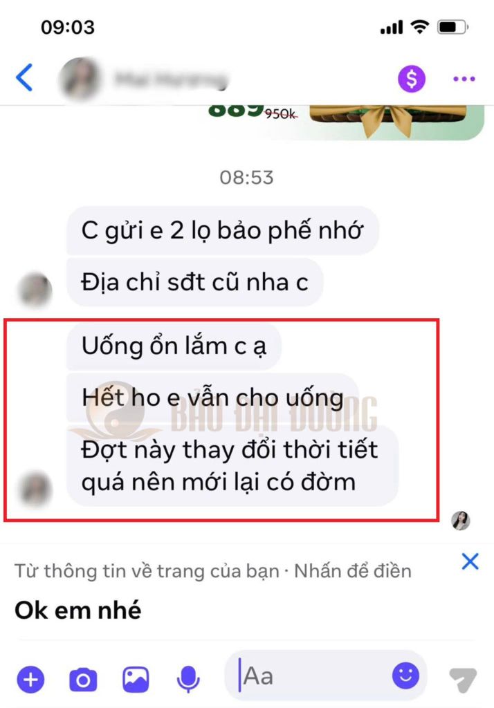 Cao ho Bảo phế - Bài cổ phương