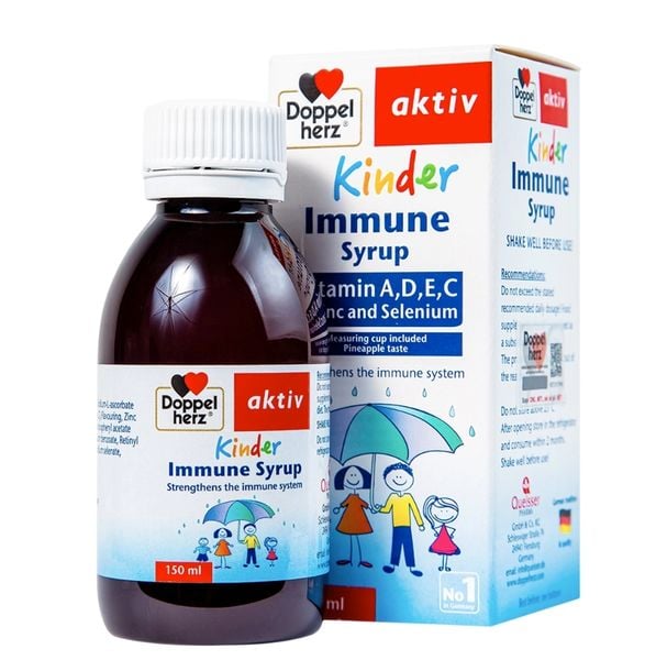 Siro Tăng Sức Đề Kháng Cho Trẻ DOPPELHERZ KINDER IMMUNE 150ml