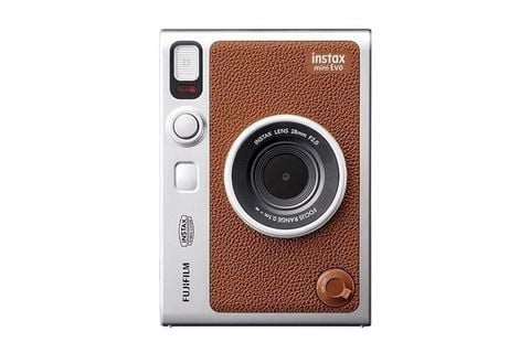 Máy chụp ảnh lấy liền Fujifilm Instax Mini Evo Nâu