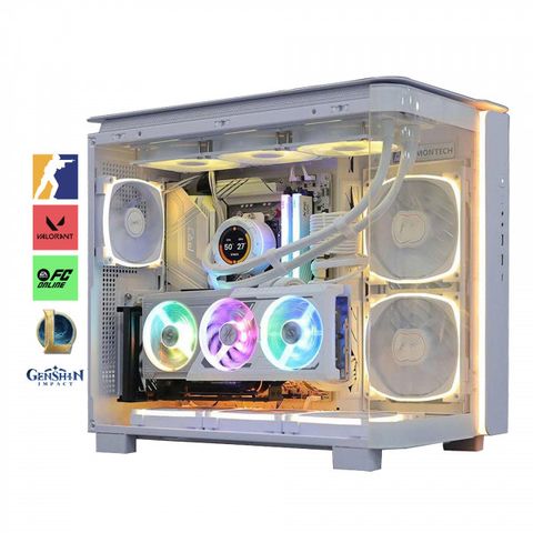 Bộ PC Gaming AMD Ryzen 7 9800X3D, RAM 32GB, VGA Radeon RX 9070 XT