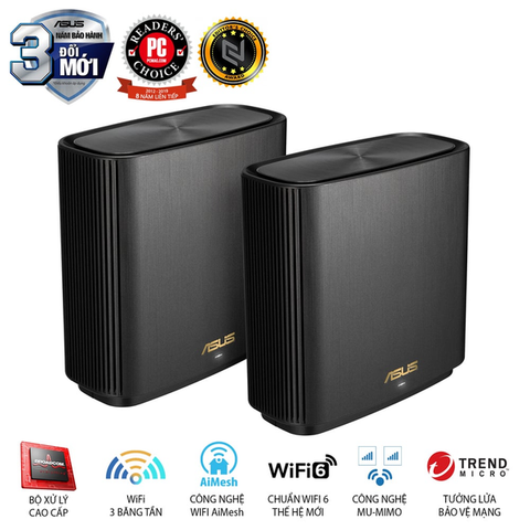 Mesh ASUS ZenWiFi XT8 B-2-PK AX6600 WiFi 6