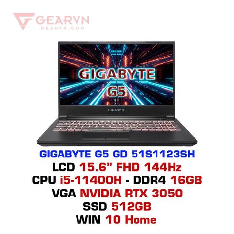 Laptop Gigabyte G5 GD 51S1123SH