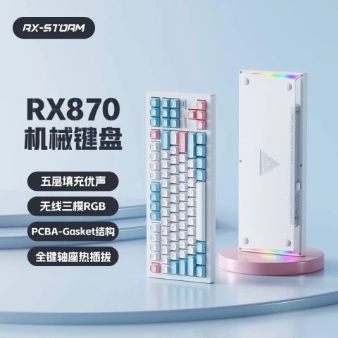 Bàn phím cơ TKL RX-870