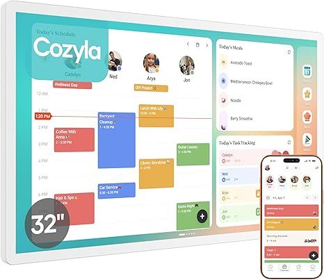 Cozyla Mate Calendar+ 2: Màn Hình Lịch Số 32 Inch Thông Minh 2026