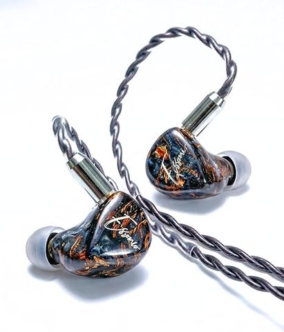 Essonio ES-C13: Tai nghe IEM gỗ thủ công Hybrid 2BA+1DD cao cấp
