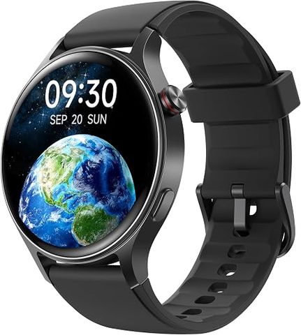 Đồng Hồ Thông Minh Nam Nữ Fitpolo AMOLED 1.3 Inch (Nghe Gọi Bluetooth, Màn Hình Cảm Ứng, Đo Nhịp Tim, SpO2, Theo Dõi Giấc Ngủ & Vận Động, Chống Nước 3ATM, Tương Thích Android & iPhone)