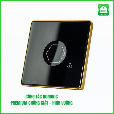 Công Tắc Chống Giật Bình Nóng Lạnh Thông Minh Premium Hình Vuông