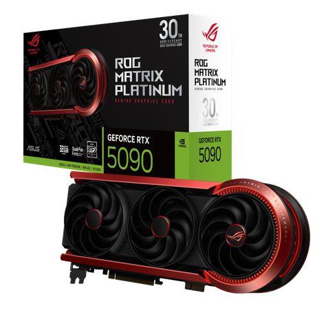 CARD MÀN HÌNH ASUS ROG MATRIX GEFORCE RTX 5090 32GB GDDR7 30TH ANNIVESARY LIMITED EDITION