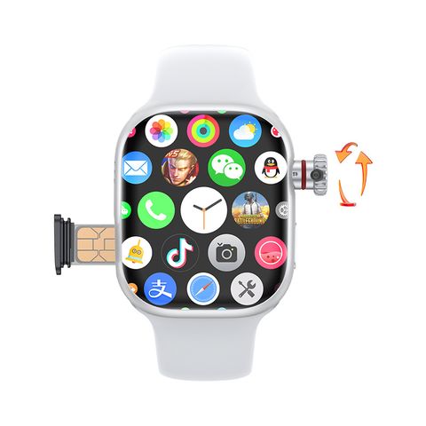 NJYUAN CD99 4G/5G Android Smart Watch Gray – AMOLED 2.06″ & GPS