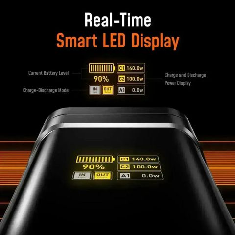 Review Aohi Future Starship 240W: Sạc dự phòng PD 3.1 mạnh nhất