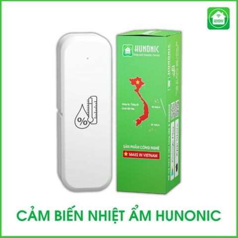 Cảm Biến Nhiệt Ẩm Bluetooth Hunonic – Kiểm Soát Môi Trường Qua Điện Thoại
