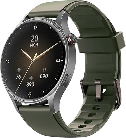 Đồng Hồ Thông Minh Nam Nữ Fitpolo AMOLED Màu Xanh Lá Cây (Viền Thép Không Gỉ, Nghe Gọi Bluetooth, Màn Hình Cảm Ứng, Đo Nhịp Tim, SpO2, Theo Dõi Sức Khỏe & Thể Dục, Chống Nước 3ATM)