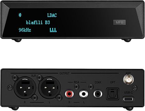 B3 Professional XLR Bluetooth v5.1: Bộ thu nhạc LDAC & aptX HD chuẩn Studio
