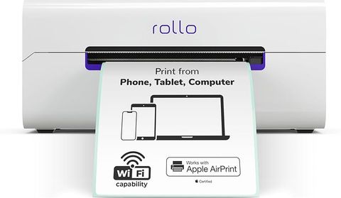 Rollo Wireless: Máy in đơn hàng Wi-Fi 4x6 - AirPrint cho iPhone & Mac