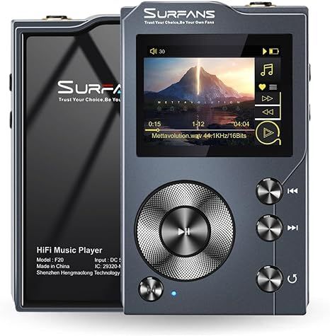 Surfans F20-128: Máy nghe nhạc Hi-Res Audio & Bluetooth 5.2 Đỉnh Cao