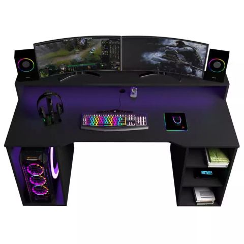Bàn gaming tích hợp giá CPU tiện lợi GT02