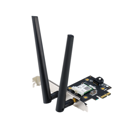 Card Mạng PCIe Wi-Fi 6 ASUS PCE-AX3000 Băng Tần Kép Bluetooth 5.0