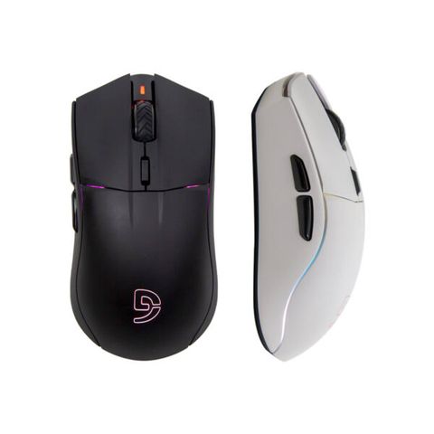 Chuột Fuhlen D60s - White Wireless | 3 Mode - RGB