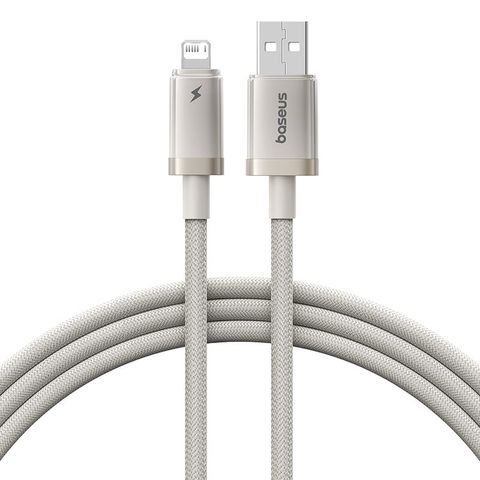 Cáp Sạc Nhanh USB to Lightning Baseus Titanium Alloy 2.4A