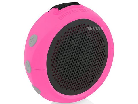 Loa di động không dây bluetooth Braven 105 - Màu sắc: Hồng