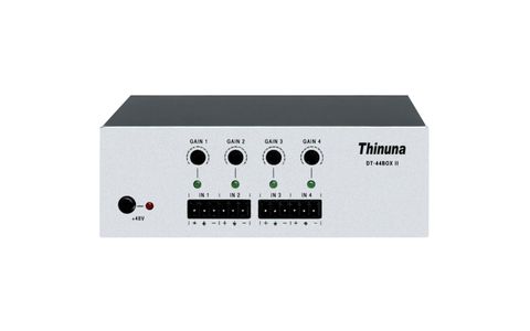 Thinuna DT-44BOX II: Bộ Kết Nối Dante 4x4 Nhỏ Gọn & Bảo Trì