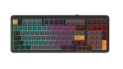 Bàn phím cơ DAREU EK98 PRO - BLACK GOLDEN