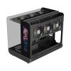 Case máy tính Magic ES GASMING Aircraft 007 BLACK Ultra-Cool Display ARGB 3 FAN Đen