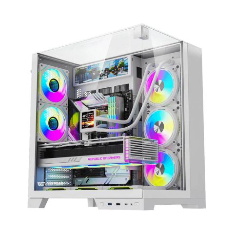 Case máy tính DarkFlash TH285 Plus Trắng