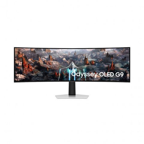 Màn hình Gaming SAMSUNG Odyssey OLED G9 G93SC LS49CG934SEXXV (49 inch/OLED/DualQHD/240Hz/0.03ms/Cong)