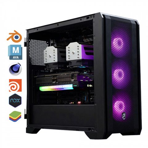 Bộ PC Server DUAL Xeon Gold 6138 / Ram 128G / SSD 1T