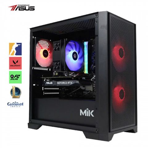 Bộ PC Gaming AMD Ryzen 5 7600, RAM 16GB RGB, RX 9060 XT 16GB